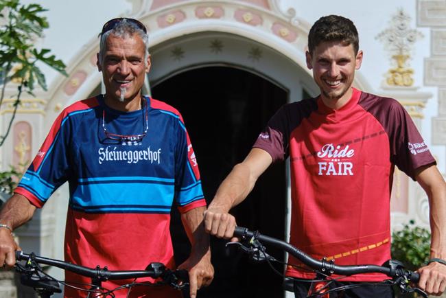 Biohotel Steineggerhof Bikeguides Hansjörg und Patrick